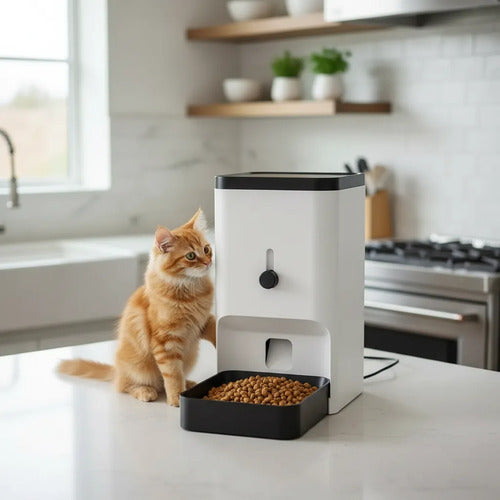 Dispenser de Ração para Gatos Mademaker