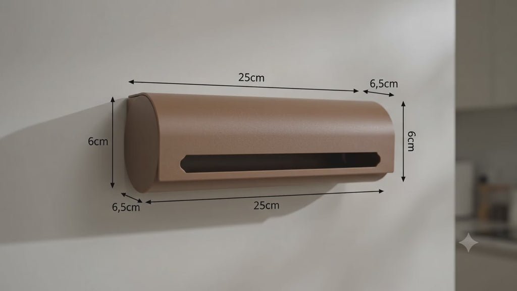 Dispenser de sacos de lixo de 100 litros