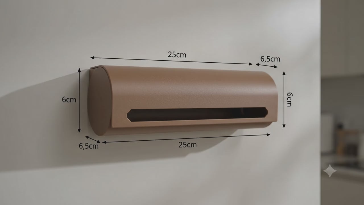 Dispenser de sacos de lixo de 100 litros