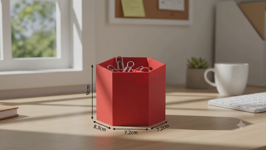 Porta Objetos Hexagonal